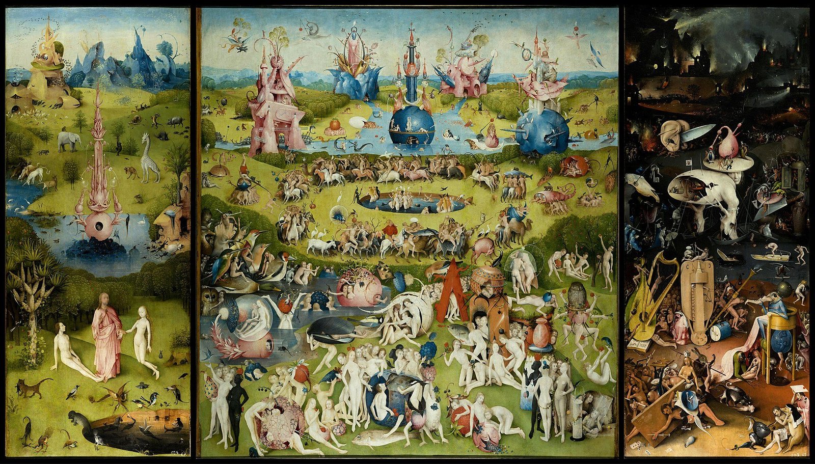 Le Jardin des Délices Bosch Analyse